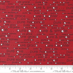 Vintage: Pure And Simple in Red Vintage: Pure And Simple in Red