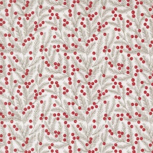 Berry And Pine Pine Needles Snow Yardage by Lella Boutique for Moda Fabrics | 5243 11