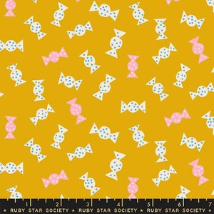 Sugar Cone Goldenrod Candy Yardage by Kimberly Kight for Ruby Star Society and Moda Fabrics |RS3065 11 | Cut Options Available