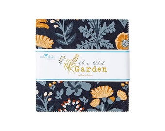 The Old Garden 5" Stacker by Danelys Sidron for Riley Blake Designs |5-14230-42 | Precut Fabric