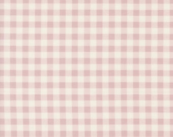 Cottage Charm Gingham Fading Rose Yardage by Heather Briggs of My Sew Quilty Life for Moda Fabric | 31757 36