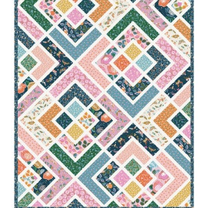 The Penny Quilt Pattern by Kitchen Table Quilting | Multiple Sizes | Modern Quilt Pattern