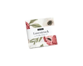 Lovestruck Mini Charm by Lella Boutique for Moda Fabrics | 5190MC | Precut Fabric Bundle