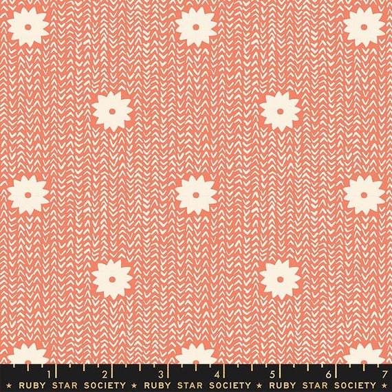 Winterglow: Cozy Stars in Papaya Winterglow: Cozy Stars in Papaya