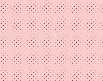 Sweetheart Dots Pink by My Mind&#39;s Eye for Riley Blake Designs | C15506-PINK