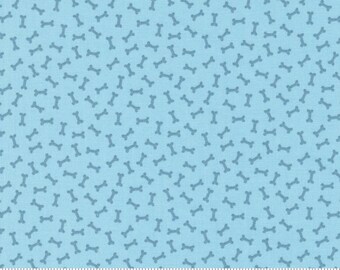 Dog Daze Sky Fetch Yardage by Stacy Iest Hsu for Moda Fabrics | #20844 15