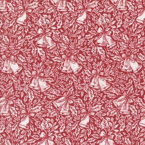 Berry And Pine Bell Song Cranberry Yardage by Lella Boutique for Moda Fabrics | 5242 14