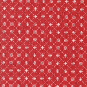 Portofino Cobblestones Pomegranate Yardage by Fig Tree & Co for Moda Fabrics | 35396 16
