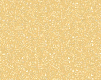 PRESALE Albion Yellow Wildflowers Yardage by Amy Smart for Riley Blake Designs | C14594 YELLOW