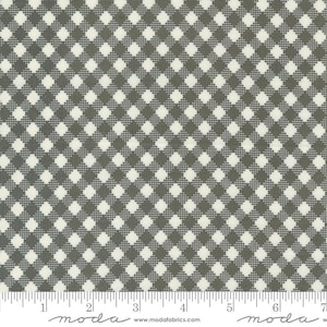 Farmstead Farm Bias Gingham Charcoal Yardage by Stacy Iest Hsu for Moda Fabrics | 20907 16