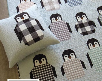 Penguin Party Quilt Pattern by Elizabeth Hartman | EH041