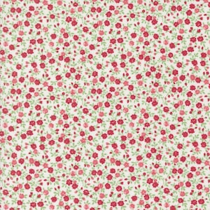Summertime Bloom Cream Yardage by Camille Roskelley for Moda Fabrics |  55321 11