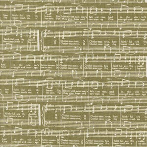 Berry And Pine O Christmas Tree Sage Yardage by Lella Boutique for Moda Fabrics | 5244 12