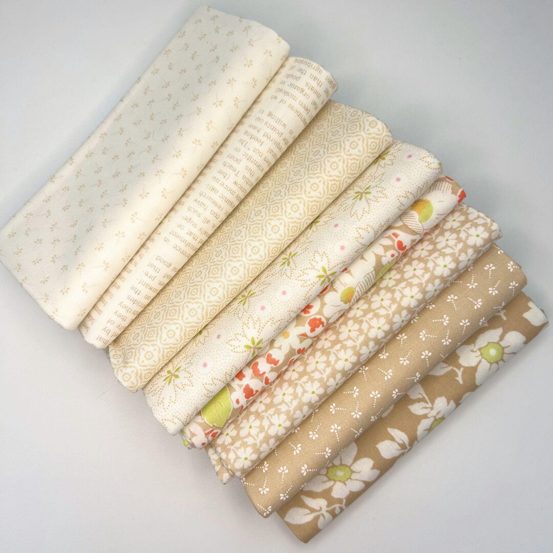 Summers End Custom Fat Quarter Bundle Brown by Fig Tree & Co for Moda ...