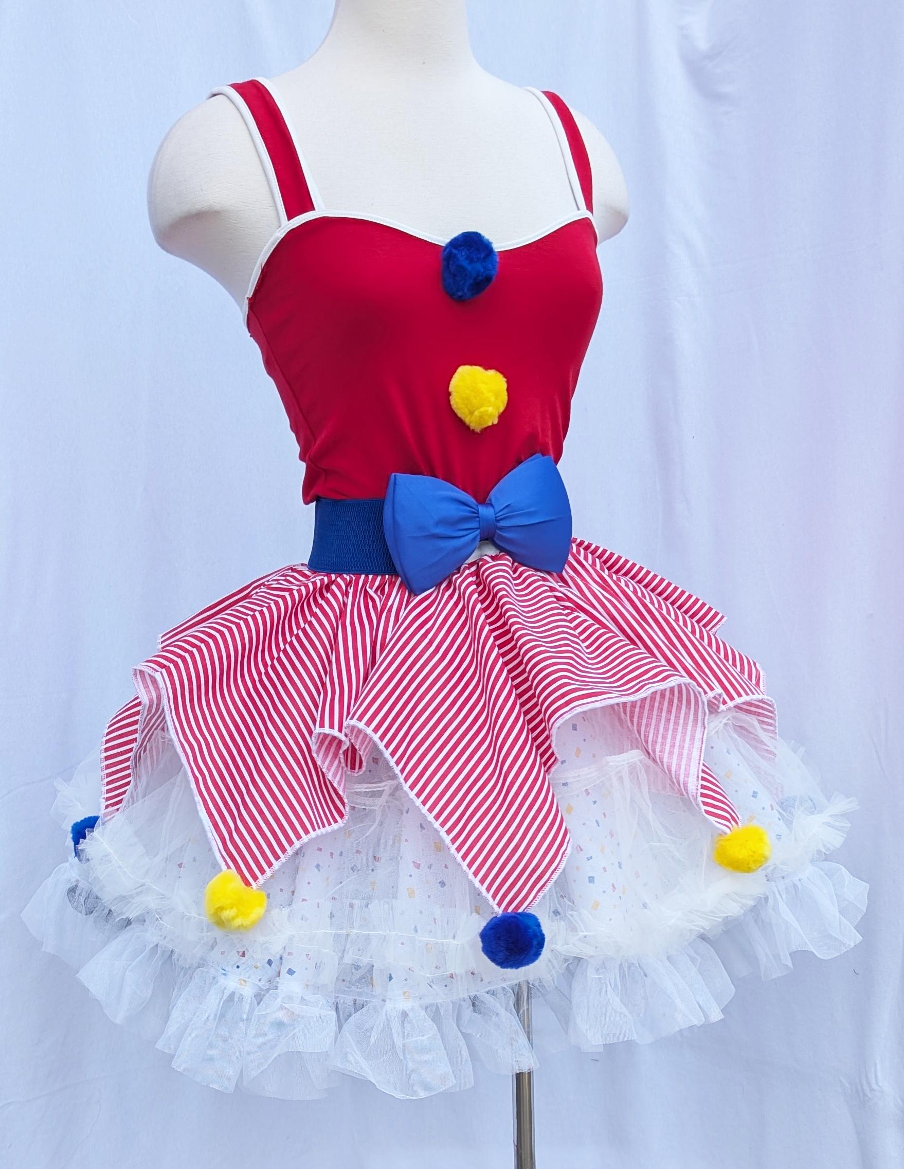 blue clown dress Bird Ruffle Baby Girl Tunic Dress & Bodysuit Set (Organic Cotton) Navy Blue / 6-12M main image 1