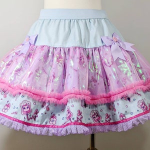 Choose your color menhera skirt fairy kei sweet pop lolita small to plus size