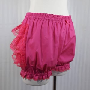 Magenta hot pink Micro mini bloomers adult women--small to plus size