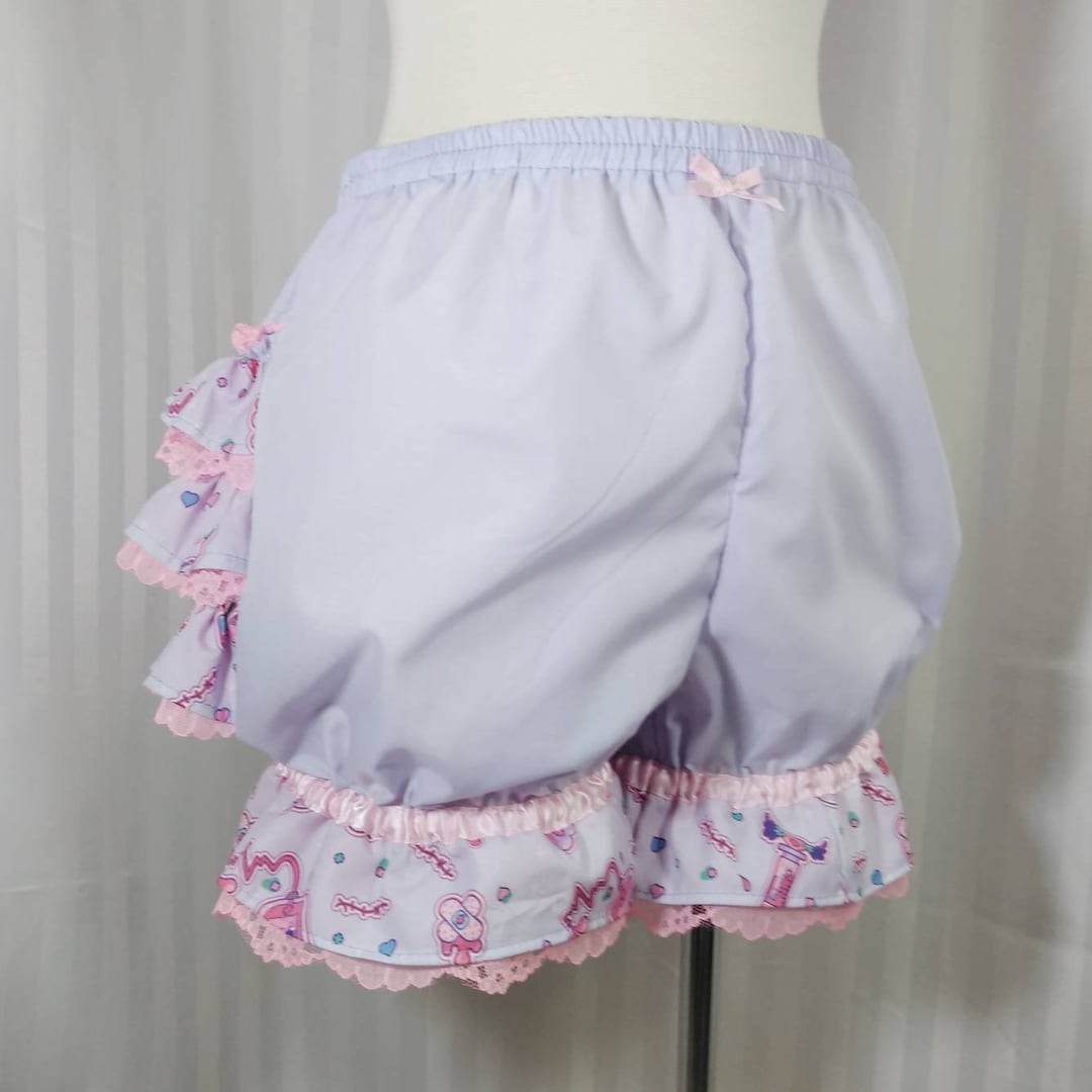 Menhera Fancy Ruffle Short Mini Bloomers-- Yami Kawaii Fairy Decora Pop Kei, Adult Women, Small to Plus Size - Etsy Argentina