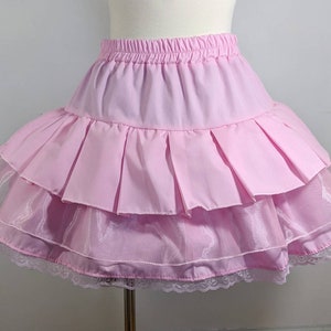 Pastel Goth Fairy Kei Pleated Skirt Visual Kei Goth Adult Small to Plus ...