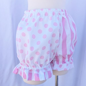 Choose your color clown jester polka dot micro mini gothic pirate lolita bloomers small to plus size