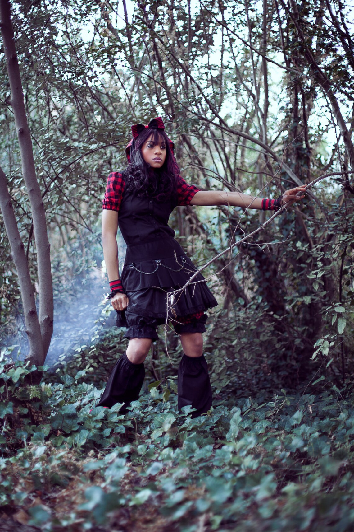 Pastel Goth Fairy Kei Pleated Skirt Visual Kei Goth Adult Etsy