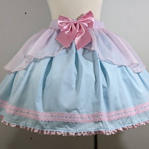 Pastel kawaii sweet candy fairykei decora kei lolita skirt small to plus size