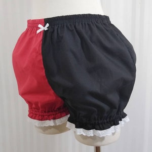 Harlequin jester clown micro mini bloomers