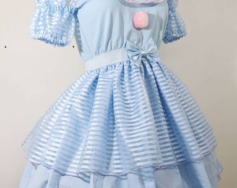 VK Freakshow fairy kei pastel clown Halloween costume dress small to plus size