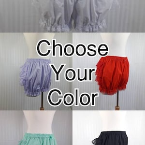 Micro mini kurze Lolita Rüschen Pumphose WÄHLEN SIE IHRE FARBE