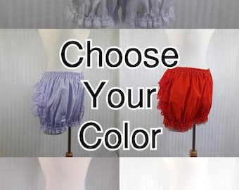 Micro mini short lolita ruffle bloomers CHOOSE YOUR COLOR