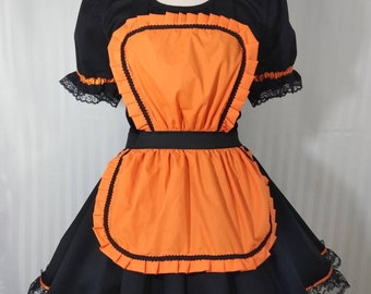 Lolita babydoll Halloween witch maid lolita cosplay dress adult small to plus size