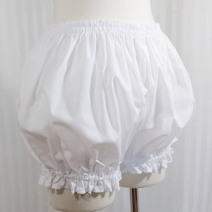 Extra bauschige mini Lolita Steampunk Pumphose Shorts ohne Spitze Erwachsene Frau Größe small bis plus size