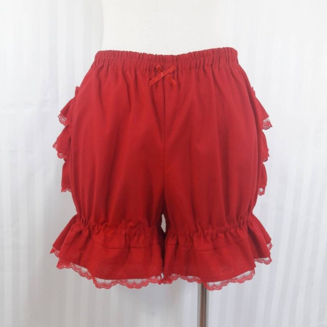 CHOOSE YOUR COLOR Fancy Ruffle Short Bloomers Steampunk Lolita Adult ...