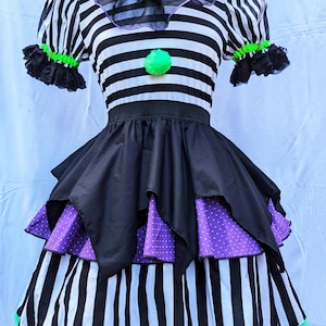 purple clown dress NEW FOR 2026 "Professional Movie Clown Suit in Purple" Costume