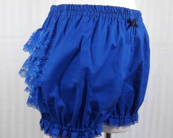 Royal blue Micro mini bloomers adult women lolita--small to plus size