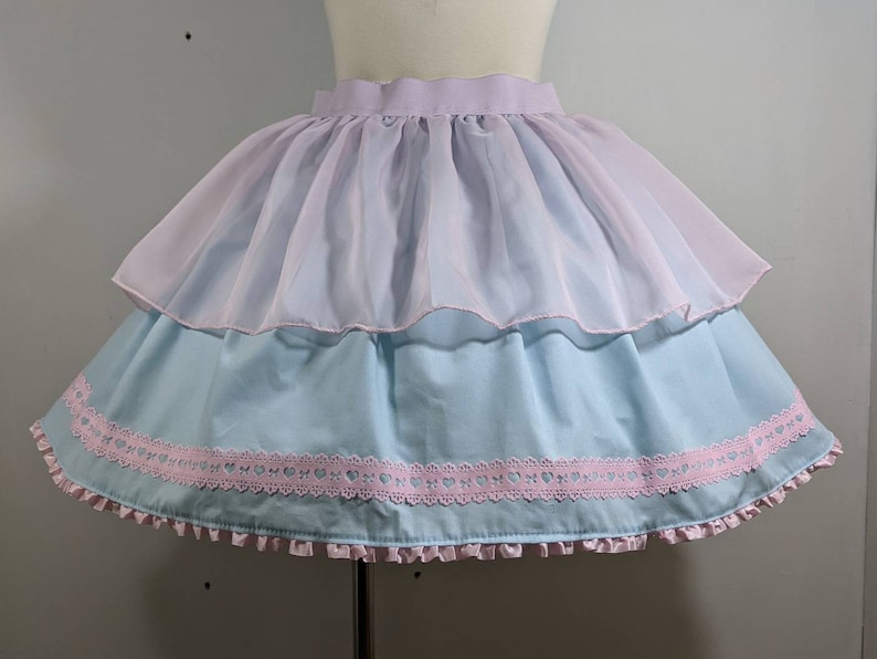 Pastel Kawaii Sweet Candy Fairykei Decora Kei Lolita Skirt | Etsy