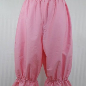 Choose your color at the knee bloomers small to plus size