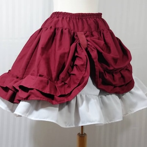 Choose your color steampunk lolita skirt small to plus size