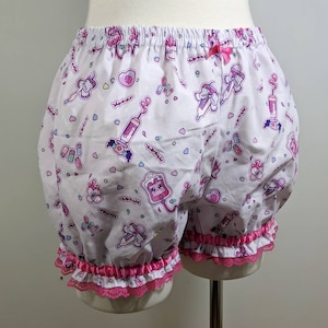 Kawaii fairy pastel kei menhera micro mini lolita bloomers adult--small to plus size