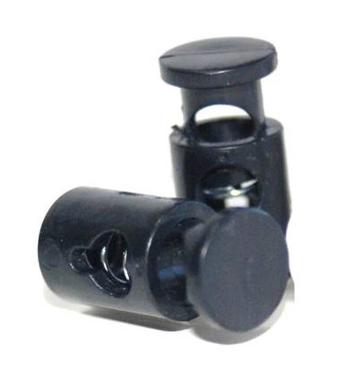 Mini Barrel Cord Locks Toggles Cordlocks Black 100 Pcs Etsy