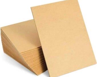Lasergesneden MDF-plaat: 1/8 inch (11,75 x 19) ambachtelijk hout