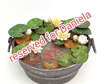 1:12 scale - mini pond - reserved for Daniela