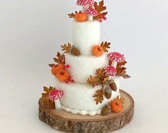 1:12 th scale wedding fairy forest cake