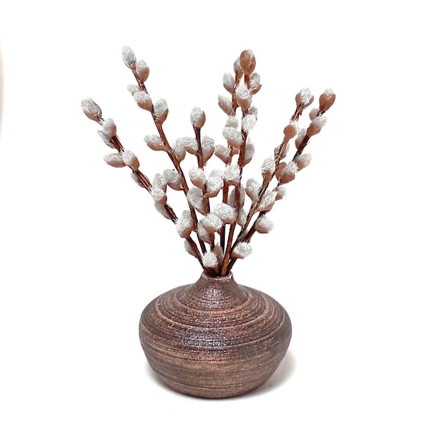 1:12 th scale single pussywillow branch