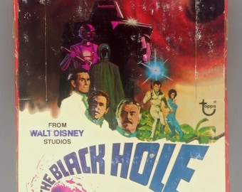 1979 Topps The Black Hole Walt Disney Photo Trading 36 Sealed Packs Card Box