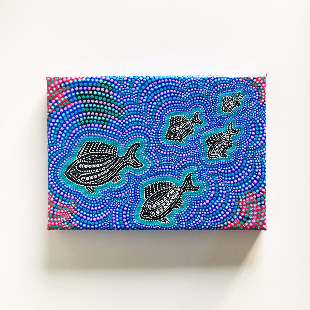 黒と金の泳ぐ魚」 抽象画キャンバスアートフレーム無し120x60cm
