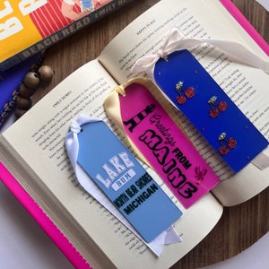Emily Henry Themed Bookmarks