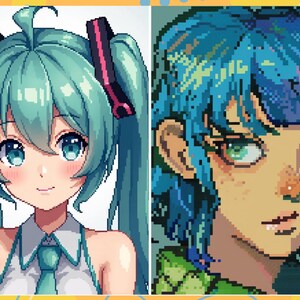 Pixel Art Procreate-penslar: 8-bitars paradis bild 5