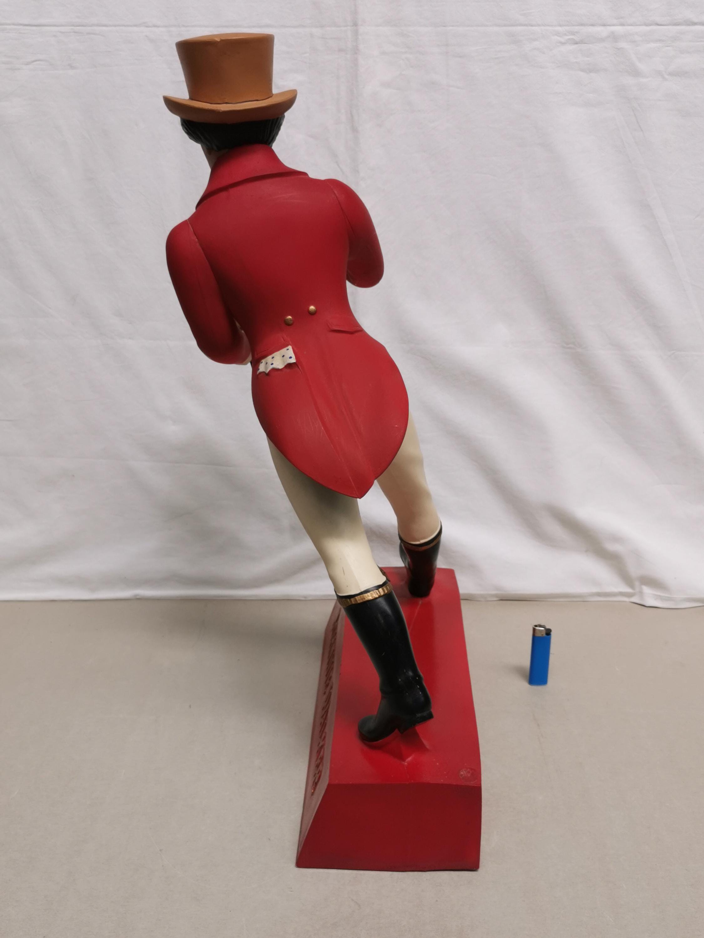 Rare Large Advertising Statue of the Dandy Johnnie Walker 66