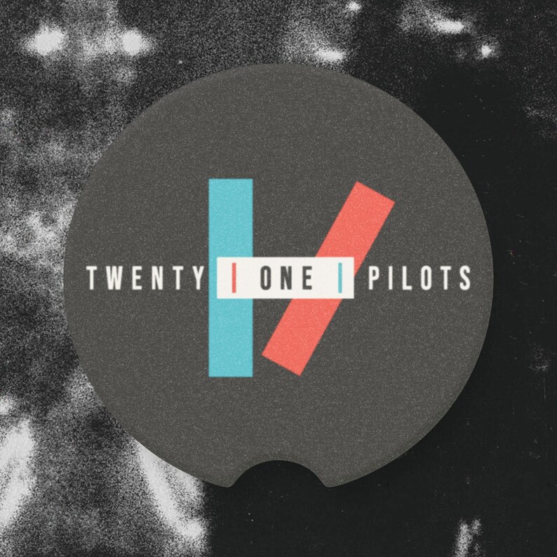 Twenty One Pilots Car Coaster, RAB Soapstone Absorbent Cup Holder image 5